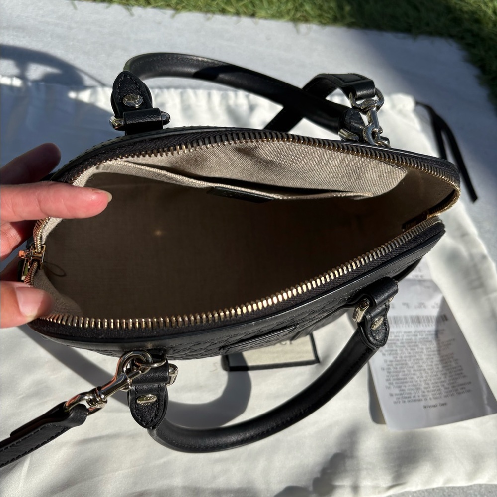 Gucci Black Quilted Satchel - Picture 5 of 5
